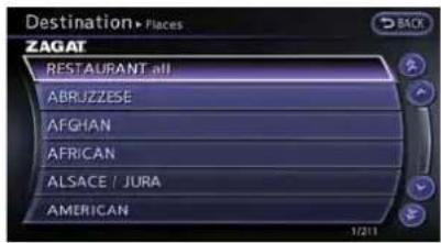 Destination • Places ZAGAT RESTAURANT all ABRJZZESE AFGHAN AFRICAN ALSACE / JURA AMERICAN 1/2/13