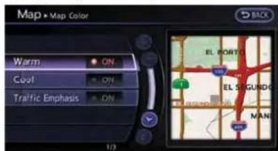 Map ► Map Color Warm ON Cool ON Traffic Emphasis ON 1/3 EL PORTO EL SIGUIDO MAN