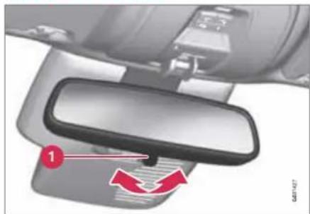 VOLVO S60 (2011) - Désembuage et dégivrage de la lunette arrière et des rétroviseurs extérieurs - 2