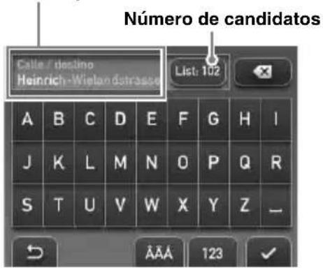 Número de candidatos Calle / destino Heinrich-Wielandstrasse List: 102 A B C D E F G H I J K L M N O P Q R S T U V W X Y Z _