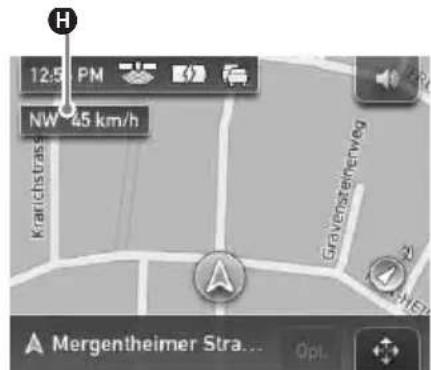 12:5 PM NW 45 km/h Kraichstrasse Gravengsterverweg A Mergentheimer Stra... Opl.