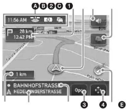 11:56 AM 28 km 12.42 PM 1 km BAHNHOFSTRASSHEDELINGERSTRASSE Opto Bahnhofstrasse MAX HELD A 3 4 E