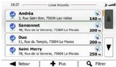 18:27 — Lieux trouvés — Andréa 3, Rue Saint-Bon, 75004 Les Halles 140 m Sansonnet 48, Rue de la Venerie, 75004 Le Marais 200 m Duo 11, Rue du Temple, 75004 Le Marais 200 m Saint Merry 78, Rue de la Venerie, 75004 Le Marais 250 m Retour Plus Filtrer
