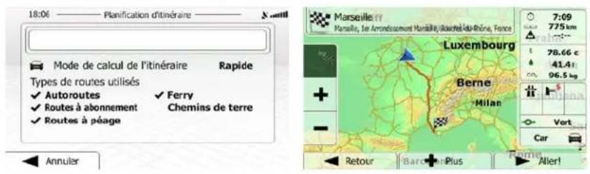 18:06 Planification d'itinéraire Mode de calcul de l'itinéraire Rapide Types de routes utilisés ✓ Autoroutes ✓ Ferry ✓ Routes à abonnement Chemins de terre ✓ Routes à péage Annuler Marseille Marseille, le Amendissement Manétrie desachés au Rhône, France 7:09 775 km Luxembourg Berne Milan 78.66 € 41.41 96.5 kg Vert Car Retour Barcel Plus Alier!