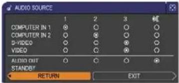 3M X21 - AUDIO menu - 2