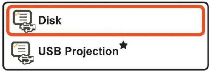Disk USB Projection★