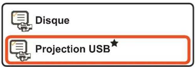 Disque Projection USB★