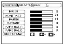 HITACHI CPS225W - Einstellungsmenü - 3