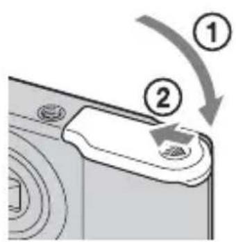 SONY Cybershot DSC-S2100 - Închideți capacul. - 1