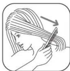ROWENTA Brush Activ CF9320 - DRAAIRICHTING (C): - 1