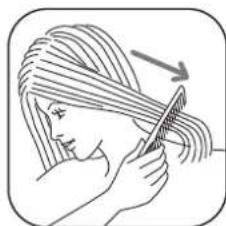 ROWENTA Brush Activ CF9320 - SENSO DI ROTAZIONE (C): - 2