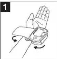 BEURER BC 44 - Colocar el brazalete - 1