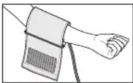 BEURER BM 34 - Medir la presión sanguínea Colocar el brazalete - 1