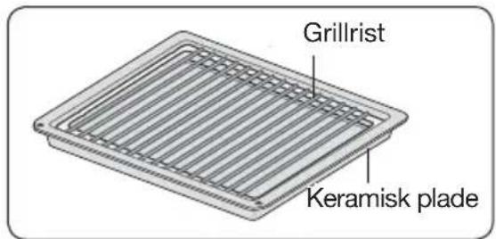 Grillrist Keramisk plade