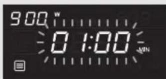 900 w 0 1:00 MIN