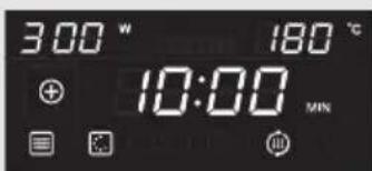 300 °C 180 °C 10:00 MIN