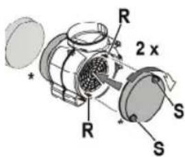 Pelgrim PSK620RVS - Filtre à charbon - 1