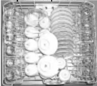 Top-down view of a metal tray containing sliced white circular objects arranged in rows (no text or symbols visible).