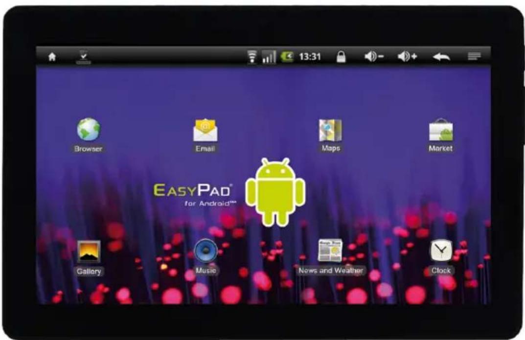 EASYPIX EasyPad 710 - Manuel de l'utilisateur - 1