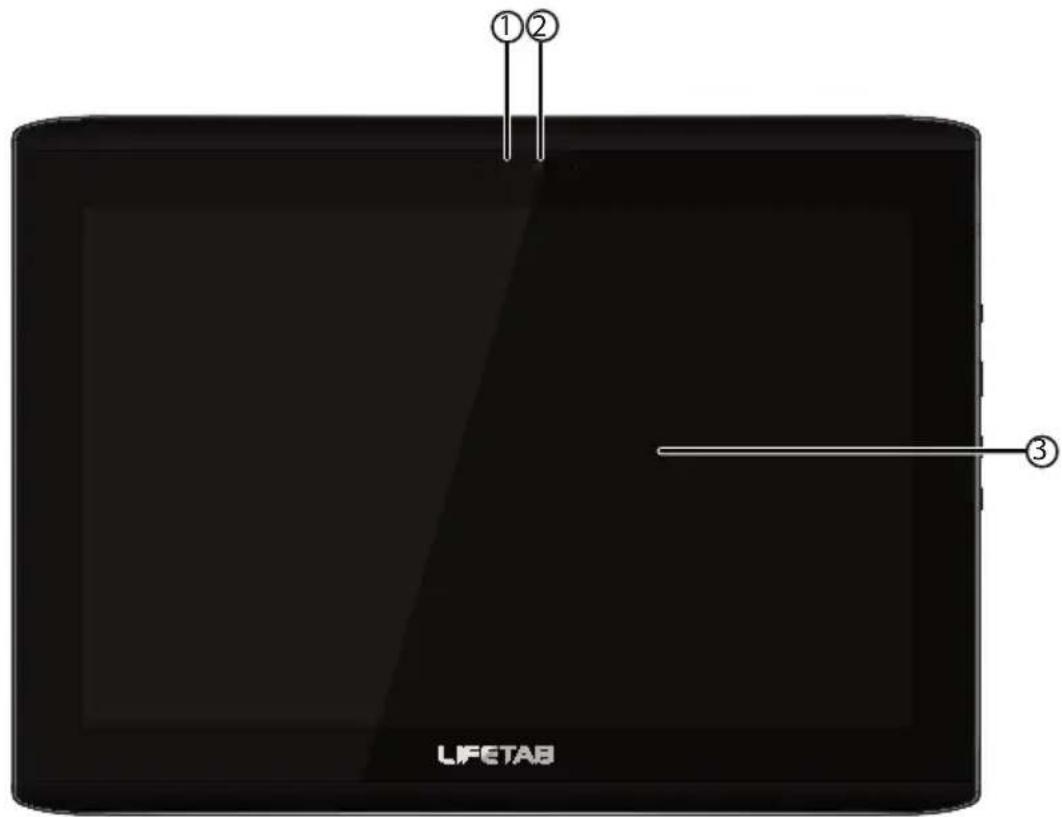 MEDION Lifetab S9714 (MD 99300) - 4.1.Vorderseite - 1