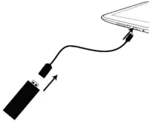 MEDION Lifetab S9512 (MD 98138) - Raccordement de clés USB - 1