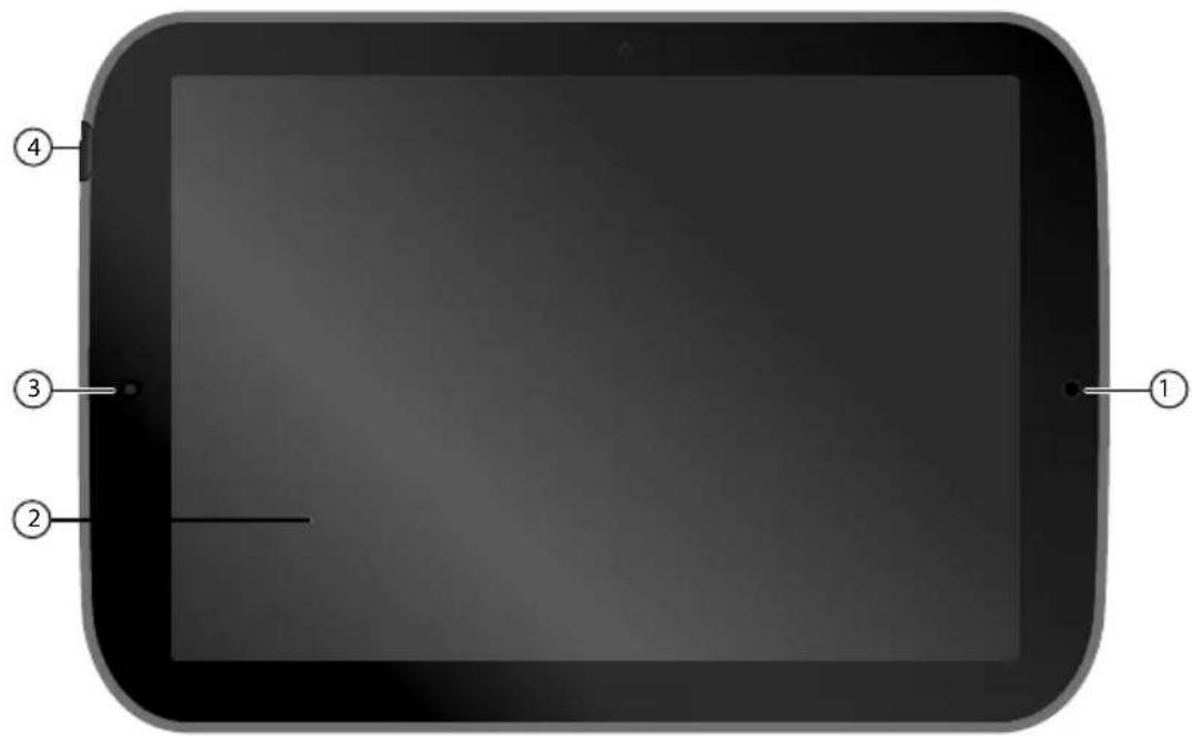 MEDION Lifetab S9512 (MD 98138) - Vue avant - 1