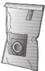 BOSCH BSG71266 - Текстильный фильтр (многоразовый фильтр) BBZ10TFG - 1