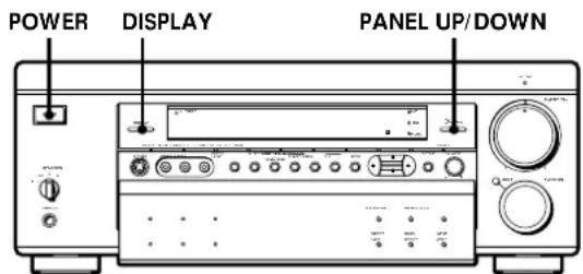 POWER DISPLAY PANEL UP/DOWN