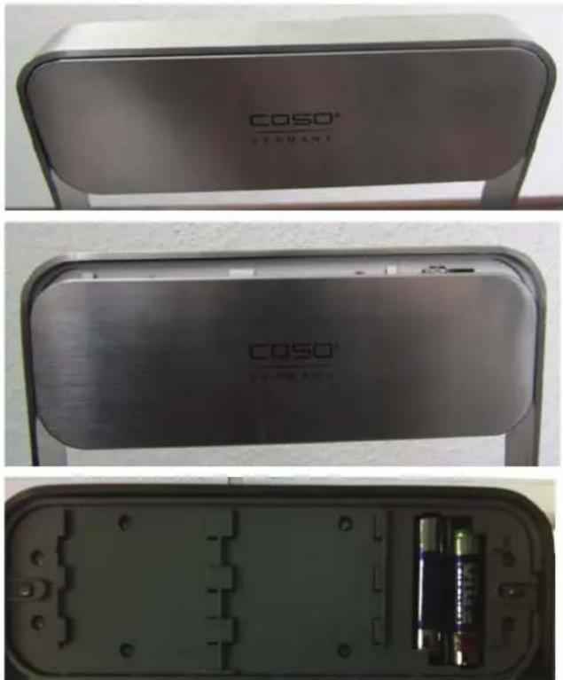 CASO B5 - Cambio delle batterie nel display - 2