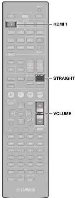 HDMI 1 STRAIGHT VOLUME YAMANA