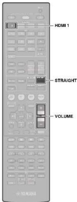 HDMI 1 STRAIGHT VOLUME YAMANA