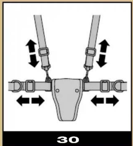 Diagram of a mechanical belt system with two vertical bars and bidirectional arrows indicating movement (no text or symbols)