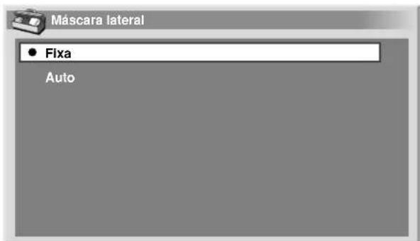 Máscara lateral ● Fixa Auto