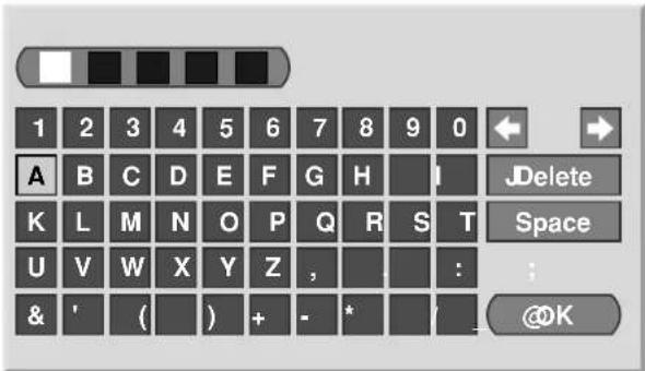 1 2 3 4 5 6 7 8 9 0 ← → A B C D E F G H I JDelete K L M N O P Q R S T Space U V W X Y Z , : ; & ' ( ) + - * / @OK