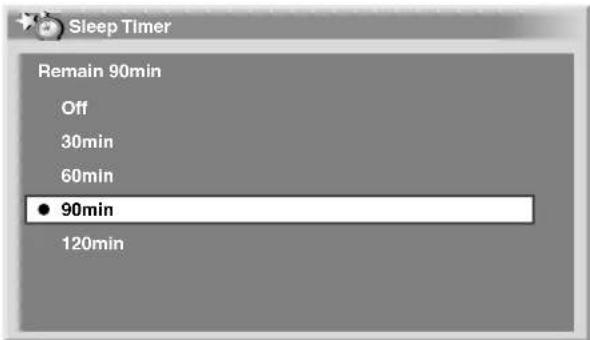 PIONEER PDP-R05G - Sleep Timer - 1