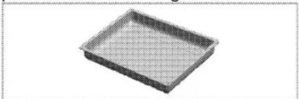 PRIVILEG PCCF 30201061 W - Small oven tray - 1