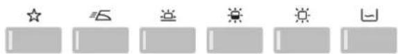 Weather rating scale with star ratings and sun ratings for different days or periods