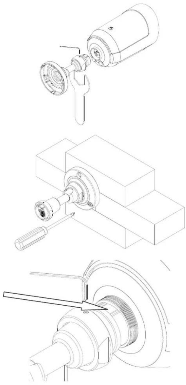 ABUS TVCC40531 - Diese abgeflachten Stellen sind zusätzlich rot markiert! - 1