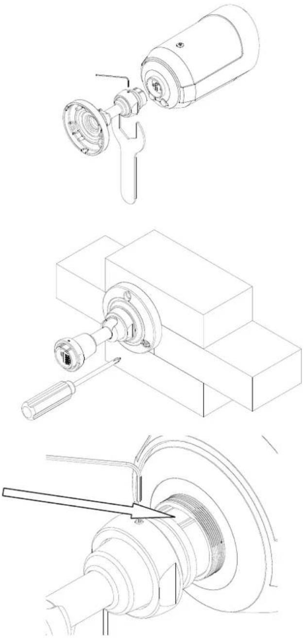 ABUS TVCC40531 - Te spłaszczone miejsca są dodatkowo oznaczone w kolorze czerwonym! - 1