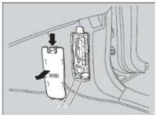 Honda Odyssey (2014) - Boîtier à fusibles côté passager - 1