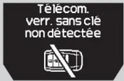 TéléCOM. verr. sans clé non détectée