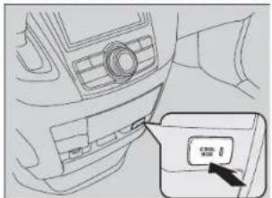 Honda Odyssey (2014) - ■Utilisation du compartiment central comme glacière \* - 1