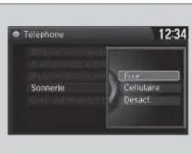 Telephone 12:34 Sonnerie File Cellulaire Desact