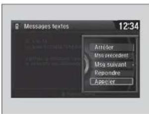 Messages textes 12:34 Arrêter Miss precedent Mog suivant Repondre Appeler