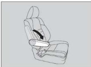 Honda Odyssey (2014) - Utilisation de l'accoudoir de siège avant et de siège vertical de la deuxième rangée - 1