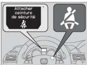 Attacher ceinture de sécurité