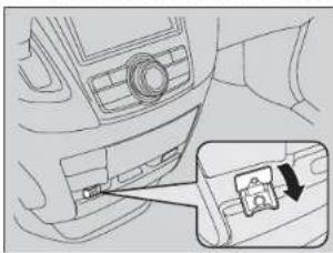 Honda Odyssey (2014) - Prise d'entrée auxiliaire - 1