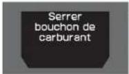 Honda Odyssey (2014) - Avertissement de l'affichage multifonctions et messages d'information\* - 1