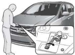 Honda Odyssey (2014) - Remplissage du réservoir de carburant P.446 - 7