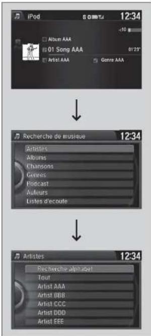 iPod Album AAA 01 Song AAA Artist AAA Genre AAA 12:34 ↓ Recherche de musique Artistes Albums Chansons Genres Podcast Auteurs Listes d'écoute 12:34 ↓ Artistes Recherche alpin abel Tout Artist AAA Artist BBB Artist CCC Artist DDD Artist EEE 12:34